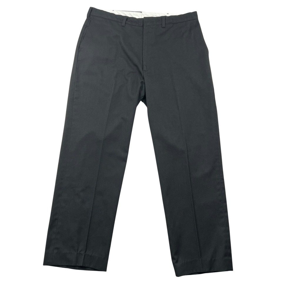Dee Cee Work Trousers Mens 37x30 Black Vintage Made in USA Straight Leg Pants
